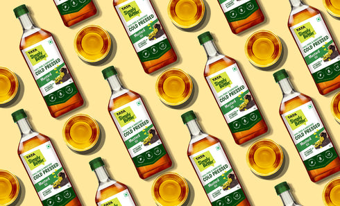 Tata Simply Better Mustard Oil 1L | 100% Pure | Unrefined & Cold-pressed | Hexane-Free