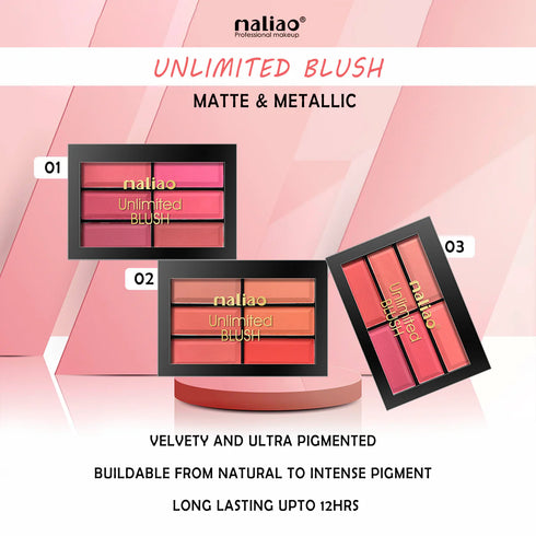 Maliao Unlimited Blush Palette