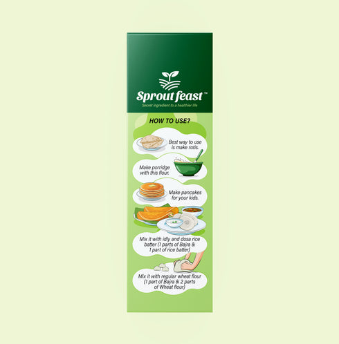 Sprout Feast Sprouted Bajra Flour