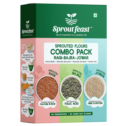 Sprout Feast Sprouted flours Combo packs - 250G Each