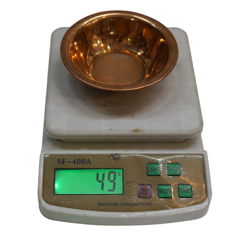 Copper Puja Prasad Katori 49g Pack of 2