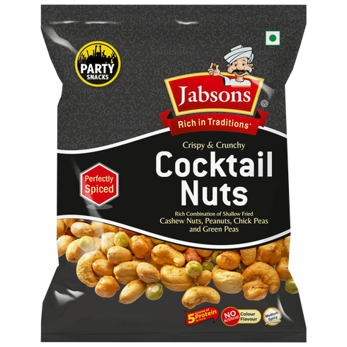 Jabsons Foods Cocktail Nuts