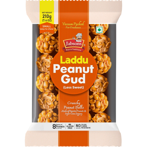 Jabsons Foods Peanut Laddu Chikki