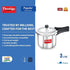 Prestige Popular Stainless Steel Gas And Induction Compatible Pressure Cooker Silver 2 L