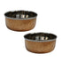 Steel Copper Hammered 121g Pack of 2