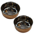 Steel Copper Hammered 121g Pack of 2