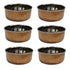 Steel Copper Hammered 121g Pack of 6
