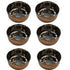 Steel Copper Hammered 121g Pack of 6