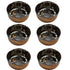 Steel Copper Hammered 121g Pack of 4