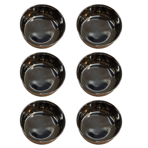 Steel Copper Hammered 121g Pack of 4