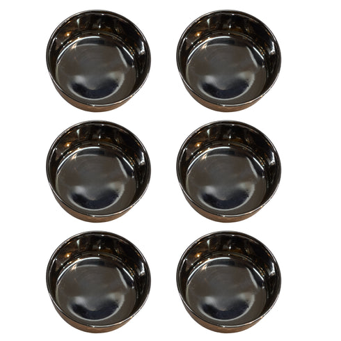 Steel Copper Hammered 121g Pack of 6
