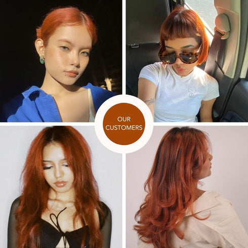 Paradyes Ginger Copper Semi-Permanent Hair Color