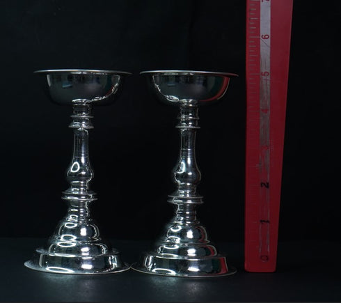 Pure Silver Lamps 123.03g By Mahita Collections