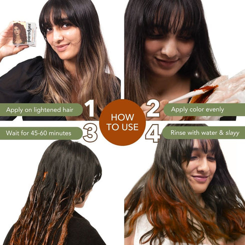 Paradyes Ginger Copper Semi-Permanent Hair Color