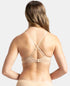 Jockey Under-Wired Padded Cotton Stretch Medium Coverage T-Shirt Bra with Detachable Straps - Light Skin