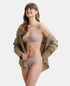Jockey Wirefree Non Padded Cotton Stretch Full Coverage Everyday Bra with Contoured Shaper Panel and Adjustable Straps - Mocha