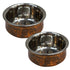 Steel Copper Serving Bowl 315g Pack of 2