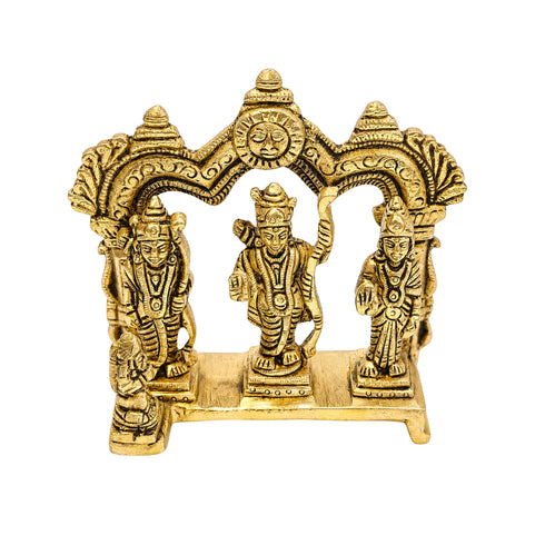 Brass Ram Parivar Idol 628g