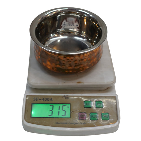 Steel Copper Serving Bowl 315g Pack of 2