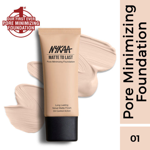 Nykaa Matte to Last Pore Minimizing Foundation - (30ml)