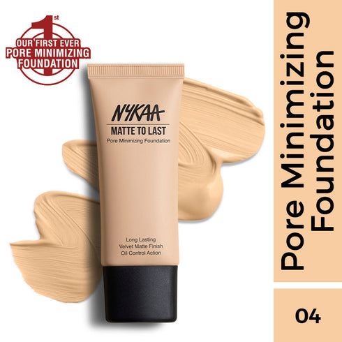 Nykaa Matte to Last Pore Minimizing Foundation - (30ml)