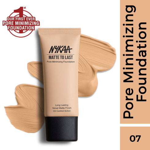 Nykaa Matte to Last Pore Minimizing Foundation - (30ml)