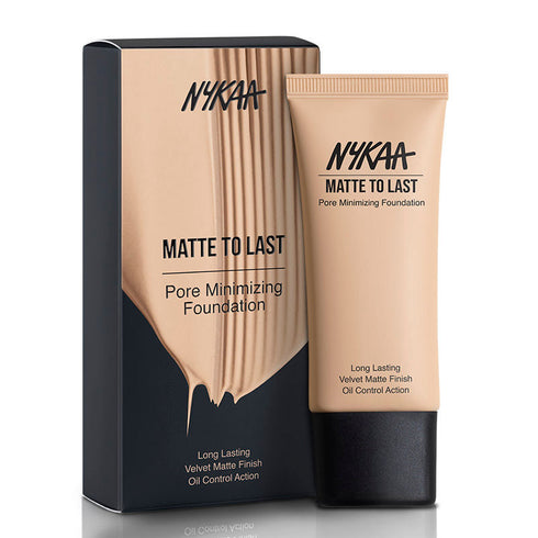 Nykaa Matte to Last Pore Minimizing Foundation - (30ml)