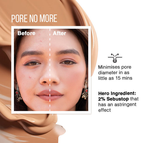 Nykaa Matte to Last Pore Minimizing Foundation - (30ml)