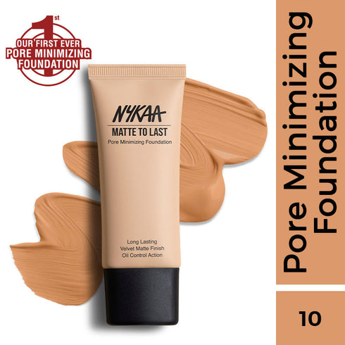 Nykaa Matte to Last Pore Minimizing Foundation - (30ml)