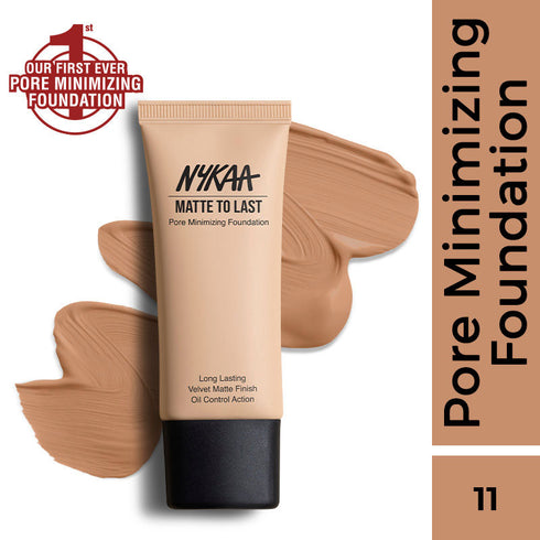 Nykaa Matte to Last Pore Minimizing Foundation - (30ml)