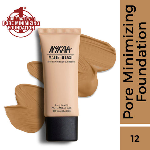 Nykaa Matte to Last Pore Minimizing Foundation - (30ml)