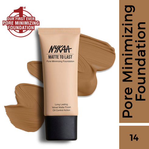Nykaa Matte to Last Pore Minimizing Foundation - (30ml)