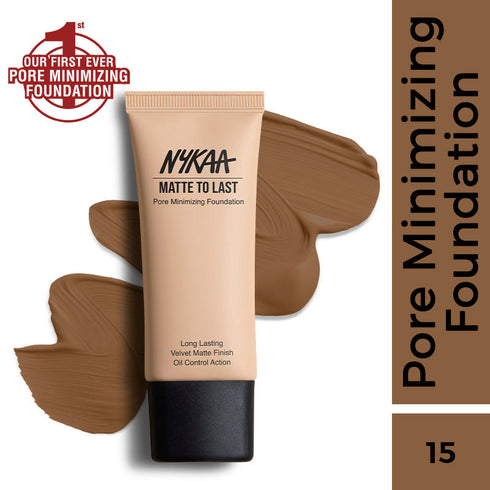 Nykaa Matte to Last Pore Minimizing Foundation - (30ml)