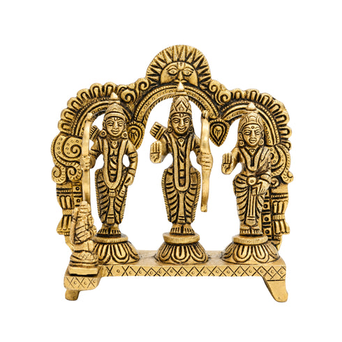 Brass Ram Parivar Idol 822g