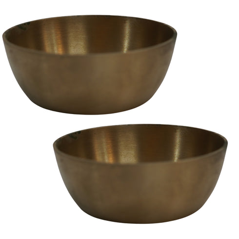 Pure Kansa Bowl Bronze 139g Pack of 2