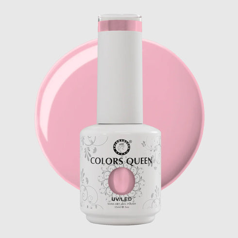 Colors Queen UV LED Soak Off Gel Polish - Nude & Pink Nail Colors | 15 ML