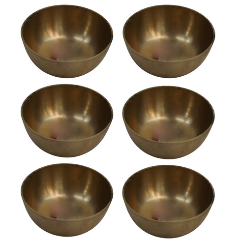 Pure Kansa Bowl Bronze 139g Pack of 6