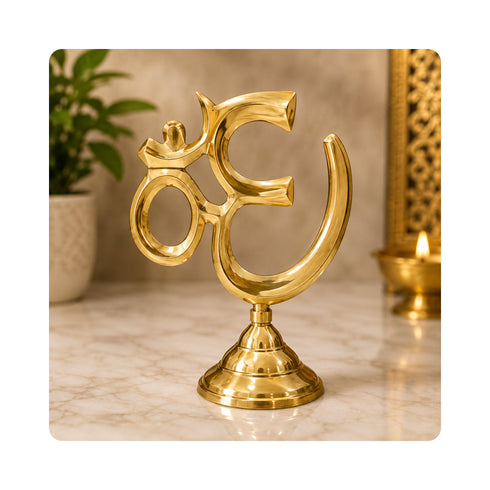 Brass OM Statue 194g