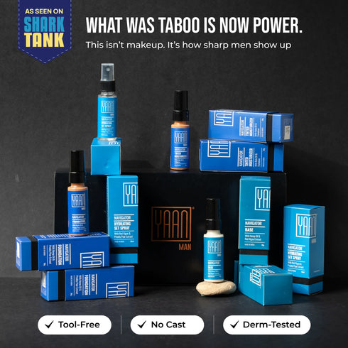 Yaan Man Navigator Range | Indias First Mens Makeup Kit