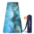 Wiselife PU Printed & Natural Rubber Yoga Mat - 6mm Deep Ocean