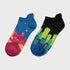 Bummer Unisex Ankle Socks - 2 Pack