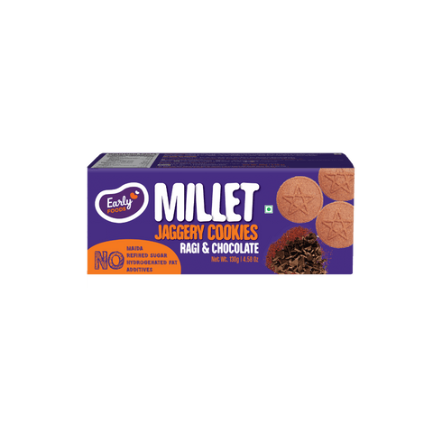 Early Foods Ragi and Choco Jaggery Cookies