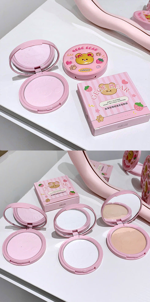 Gege Bear Soft Leather Light Setting Powder