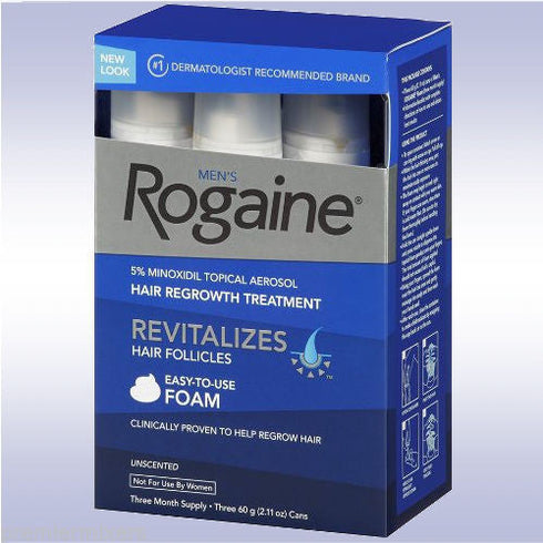 Style Make 4 Month Supply Rogaine Foam 5 Men Hair Loss