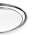Vinod Stainless Steel Rajbhog Plate Set of 6 28.5 cm Lunch and Dinner Plate Highest Quality Stainless Steel Mirror Finish Rust Free
