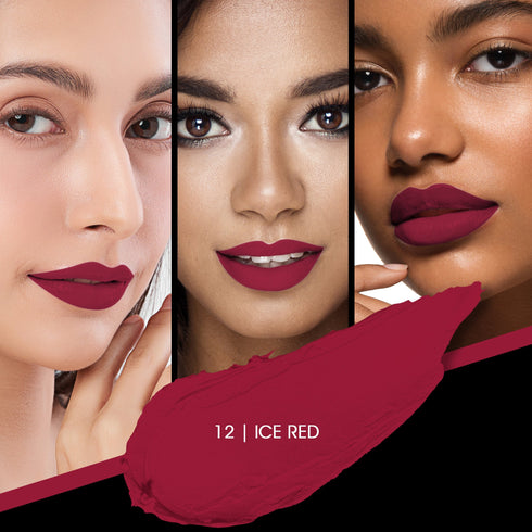 Colors Queen Kiss Lips Non-Transfer Matte Lipstick – 24 Bold Shades