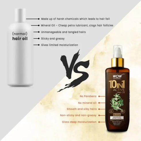 WOW Skin Science 10-in-1 Active Hair Oil