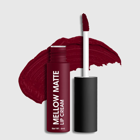 Colors Queen Mellow Matte Lip Cream Lipstick with Vitamin E | 6ml