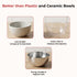 Vinod Stainless Steel Two Tone Bowl Set of 6 Pieces 150 ml Highest grade Steel Tough and Strong Build Easy to clean Dishwasher Safe