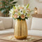 Behoma Ribbed Vase – Gold